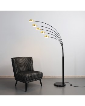 Торшер Zumaline ZODIAC TS-5805-BKBB-foto2