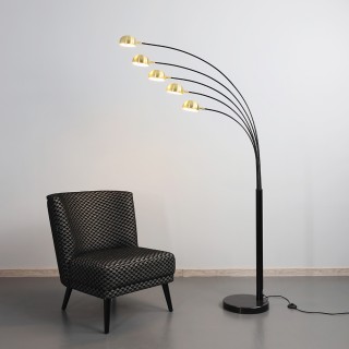 Торшер Zumaline ZODIAC TS-5805-BKBB-foto2