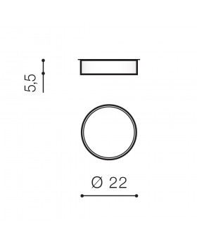 Потолочный светильник Azzardo Monza R 22 AZ4757-foto2