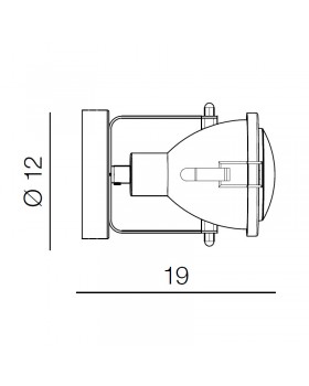 Настенный светильник Azzardo Tobruk wall AZ1584-foto2