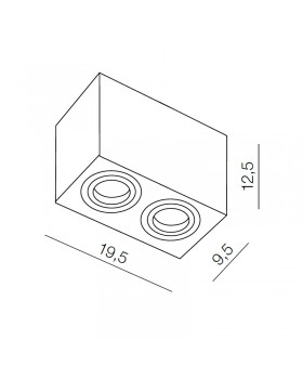 Накладной светильник Azzardo Eloy 2 AZ1354-foto2