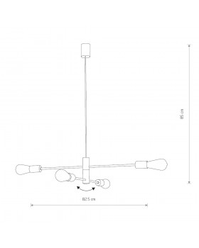 Потолочная люстра Nowodvorski Rotor 7935-foto3