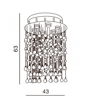 Подвесная люстра Azzardo Comet AZ0269-foto3