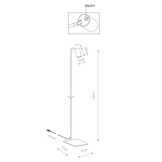Торшер Nowodvorski Mono 7704-foto2