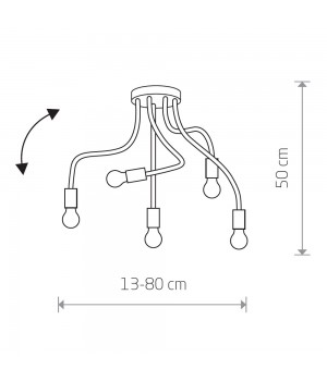 Потолочный cветильник Nowodvorski Flex 9766-foto2