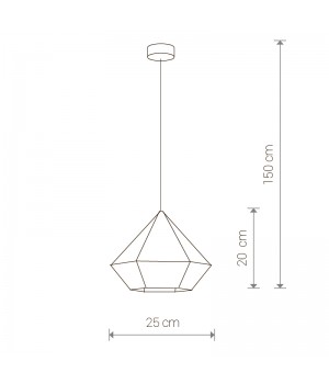 Подвесной светильник Nowodvorski Diamond 6344-foto2