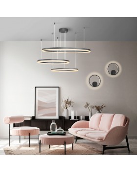 Подвесная люстра Azzardo Halo Pendant 100 AZ4707-foto2