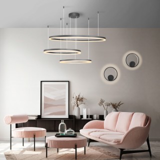 Подвесная люстра Azzardo Halo Pendant 100 AZ4707-foto2