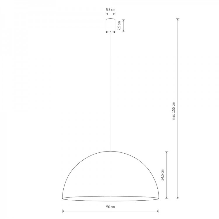 Подвесной светильник Nowodvorski Hemisphere Super L 10700