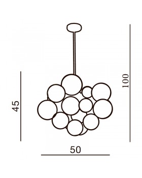 Подвесная люстра Azzardo Noble AZ0110-foto4