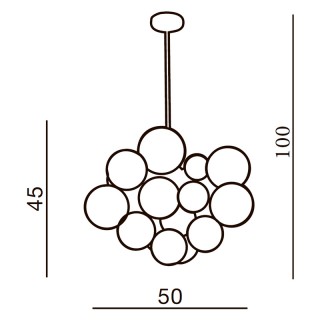 Подвесная люстра Azzardo Noble AZ0110-foto4