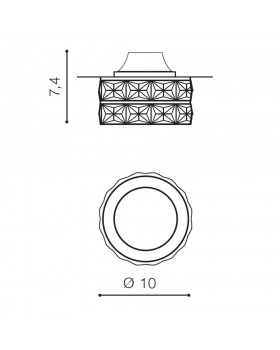 Встраиваемый светильник Azzardo Ester 2 AZ1451-foto2