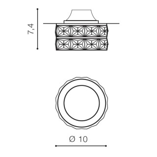 Встраиваемый светильник Azzardo Ester 2 AZ1451-foto2