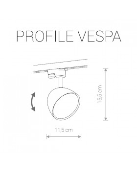 Трековый светильник Nowodvorski Profile Vespa 9323-foto2