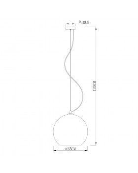 Подвесной светильник Zumaline VERO MD1621-1(copper)-foto2