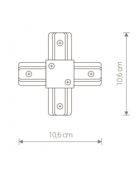 Коннектор X-образный Nowodvorski Profile 9188-foto2