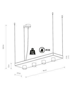 Подвесной светильник Nowodvorski Plant 9381-foto6