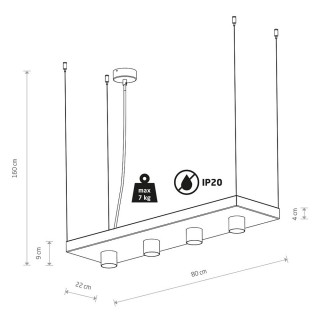 Подвесной светильник Nowodvorski Plant 9381-foto6