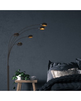 Торшер Zumaline BRANCA TS-5805-BKGO-foto2