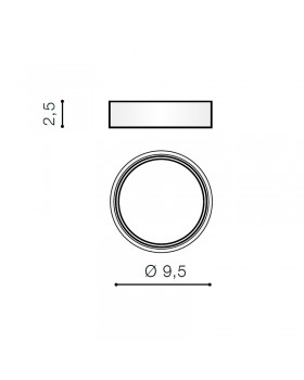 Кольцо для встраиваемого светильника Azzardo Adamo Ring AZ1486-foto3
