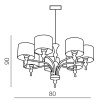 Подвесная люстра Azzardo Impress 7 AZ2902