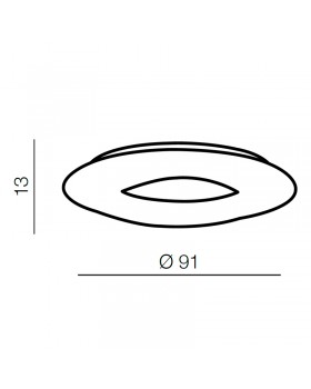 Потолочный светильник Azzardo Donut Top 91 CCT AZ2671-foto3