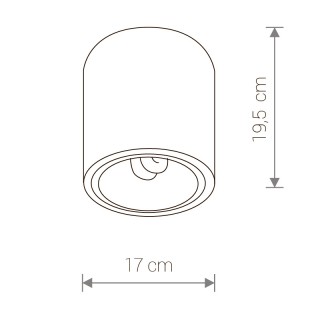 Накладной светильник Nowodvorski Downlight 4866-foto2