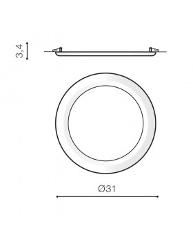 Встраиваемый светильник Azzardo Linda 30 AZ2251-foto2