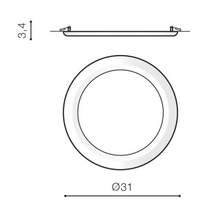 Встраиваемый светильник Azzardo Linda 30 AZ2250-foto2