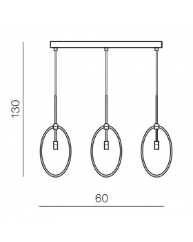 Подвесной светильник Azzardo Diana 3 AZ2152-foto2