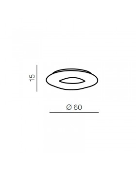 Потолочный светильник Azzardo Donut Top 60 AZ2062-foto2