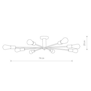 Потолочная люстра Nowodvorski Mill 9135-foto8