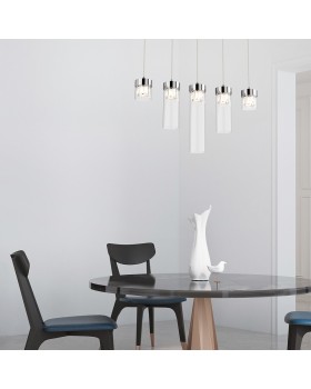 Подвесной светильник Zumaline GEM P0389-05E-B5AC-foto2