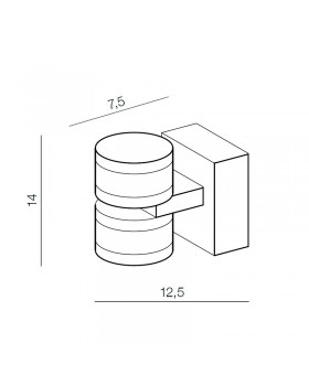 Настенный светильник Azzardo Tanza AZ3361-foto3