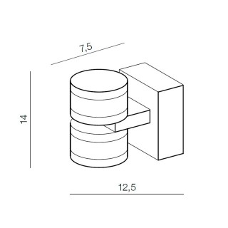 Настенный светильник Azzardo Tanza AZ3361-foto3