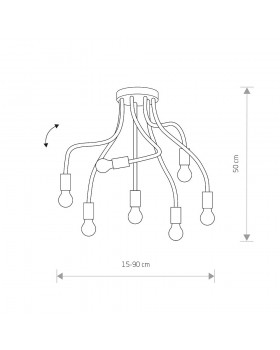 Потолочный cветильник Nowodvorski Flex 9274-foto2