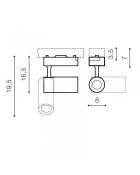 Трековый светильник Azzardo Tivoli 4000K AZ2223-foto3