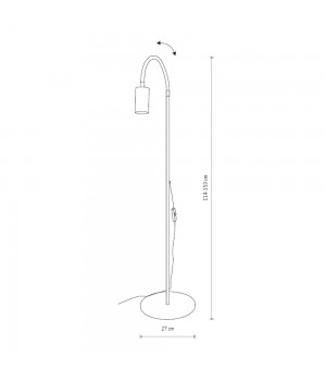 Торшер Nowodvorski Eye Flex 8935-foto2