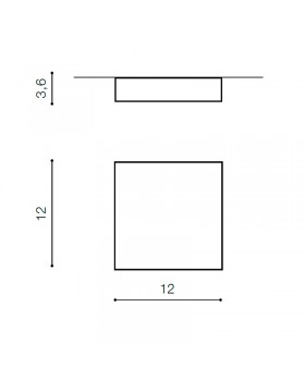 Накладной светильник Azzardo Falco 12 4000K AZ2783-foto3