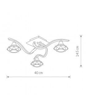 Потолочная люстра Nowodvorski Tesalli 4652-foto2