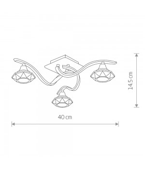 Потолочная люстра Nowodvorski Tesalli 4652-foto2