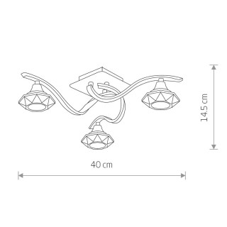 Потолочная люстра Nowodvorski Tesalli 4652-foto2