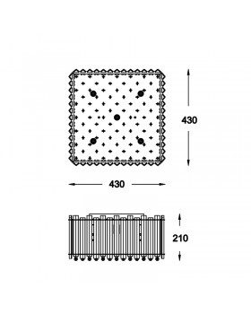 Потолочная люстра Zumaline Ventus C0465-05D-B5AC-foto2