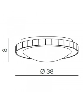 Потолочный светильник Azzardo Gallant 38 AZ1592-foto2