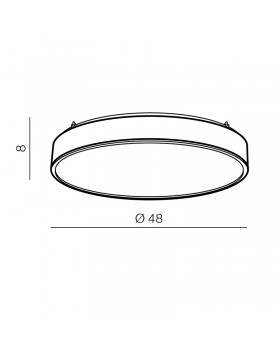 Потолочный светильник Azzardo Collodi 48 CCT AZ2717-foto3