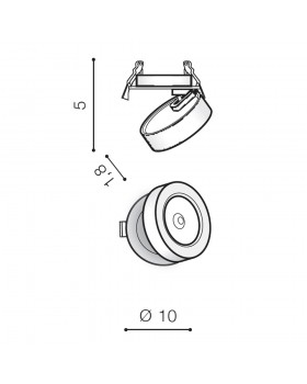 Встраиваемый светильник Azzardo Frida AZ4527-foto4