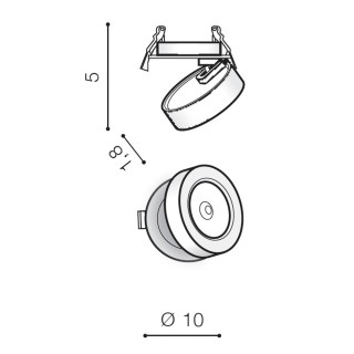 Встраиваемый светильник Azzardo Frida AZ4527-foto4