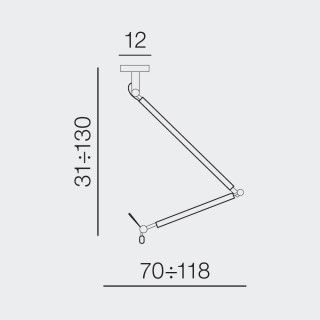 Основание потолочного светильника Azzardo Zyta AZ4189-foto2