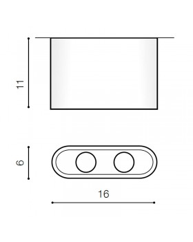Накладной светильник Azzardo Vision AZ1745-foto2