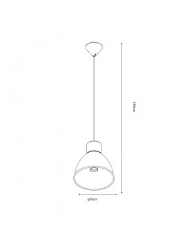 Светильник подвесной Zumaline ELSTRA P16151-BK-foto2
